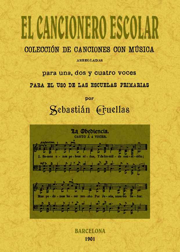 CANCIONERO ESCOLAR Coleccion canciones con Musica