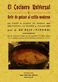 COCINERO UNIVERSAL O ARTE GUISAR ESTILO MODERNO