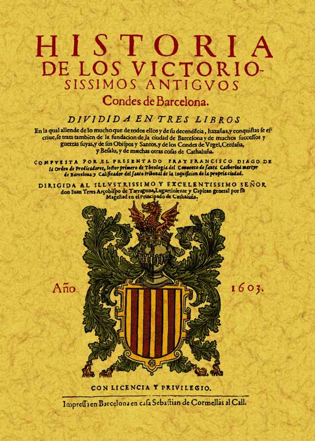 HISTORIA VICTORIOSISSIMOS ANTIGOS CONDES DE BARCELONA