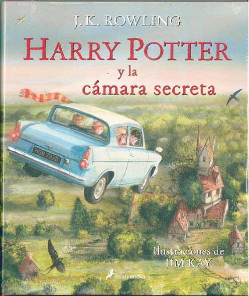 HARRY POTTER Y LA CAMARA SECRETA ILUSTRADO