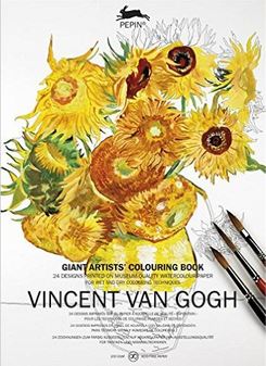 PEP COLOURING BOOK XL VINCENT VAN GOGH