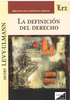 DEFINICION DE DERECHO, LA