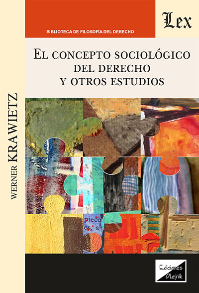 CONCEPTO SOCIOLOGICO DEL DERECHO Y OTROS ESTUDIOS
