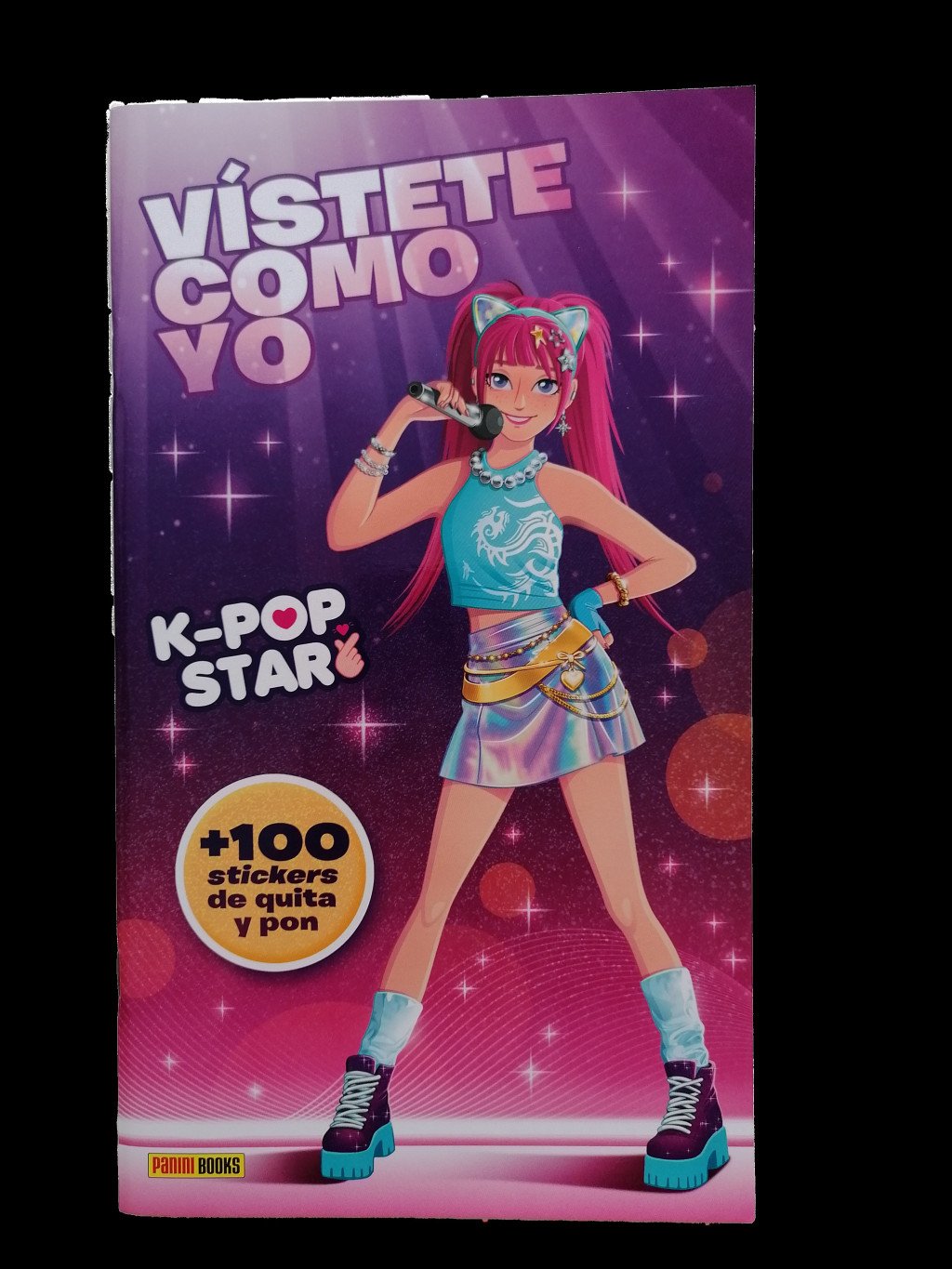 K-POP SUPER STARS. VÍSTETE COMO YO (PORTADA ROSA)