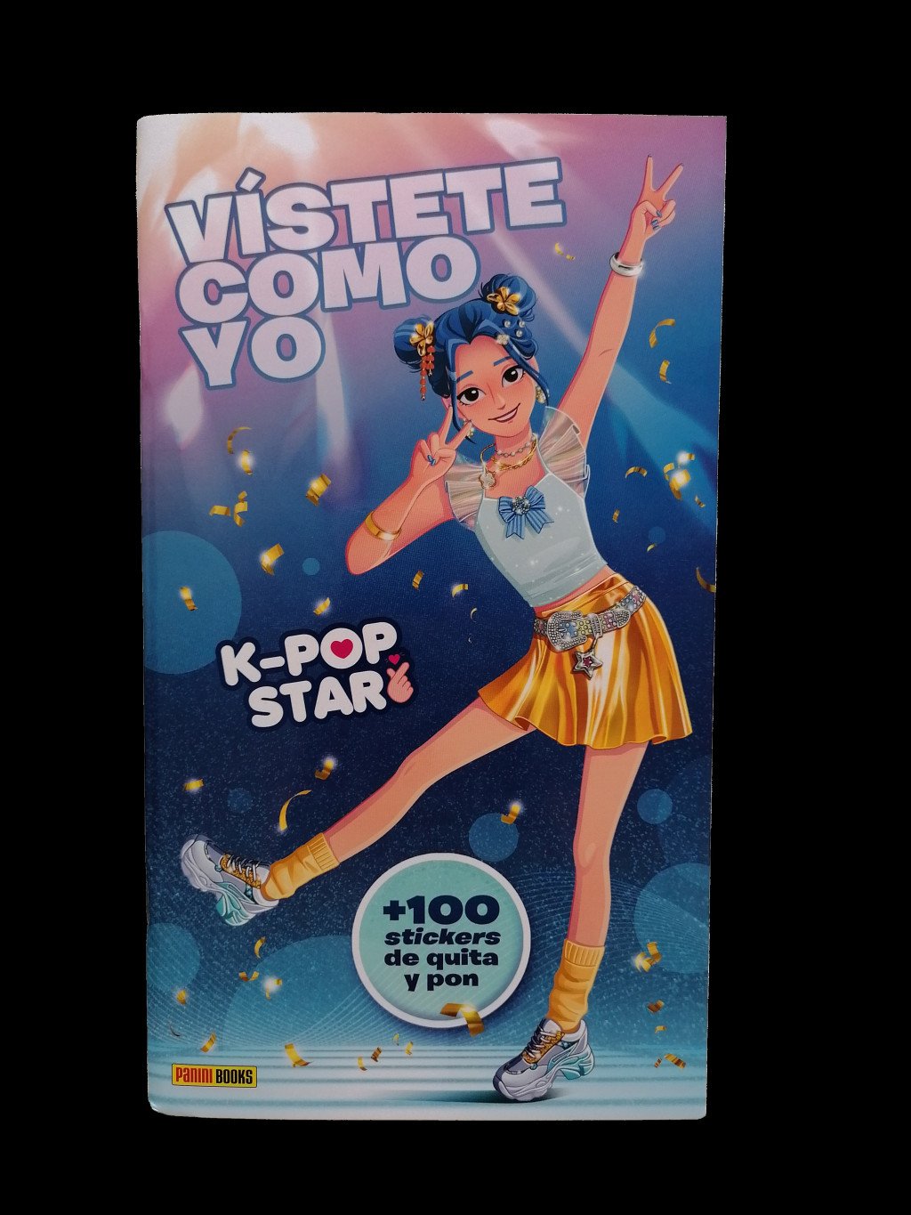 K-POP SUPER STARS. VÍSTETE COMO YO (PORTADA AZUL)