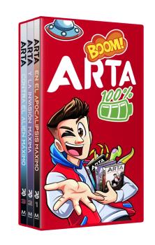 ARTA GAME - EDICIÓN ESPECIAL ESTUCHE CON: ARTA EN EL APOCALIPSIS MÁXIMO | ARTA Y LA INVASIÓN MÁXIMA | ARTA CONTRA EL ALIEN MÁXIMO
