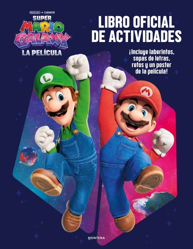 SUPER MARIO - SUPER MARIO GALAXY: LA PELÍCULA - LIBRO DE ACTIVIDADES