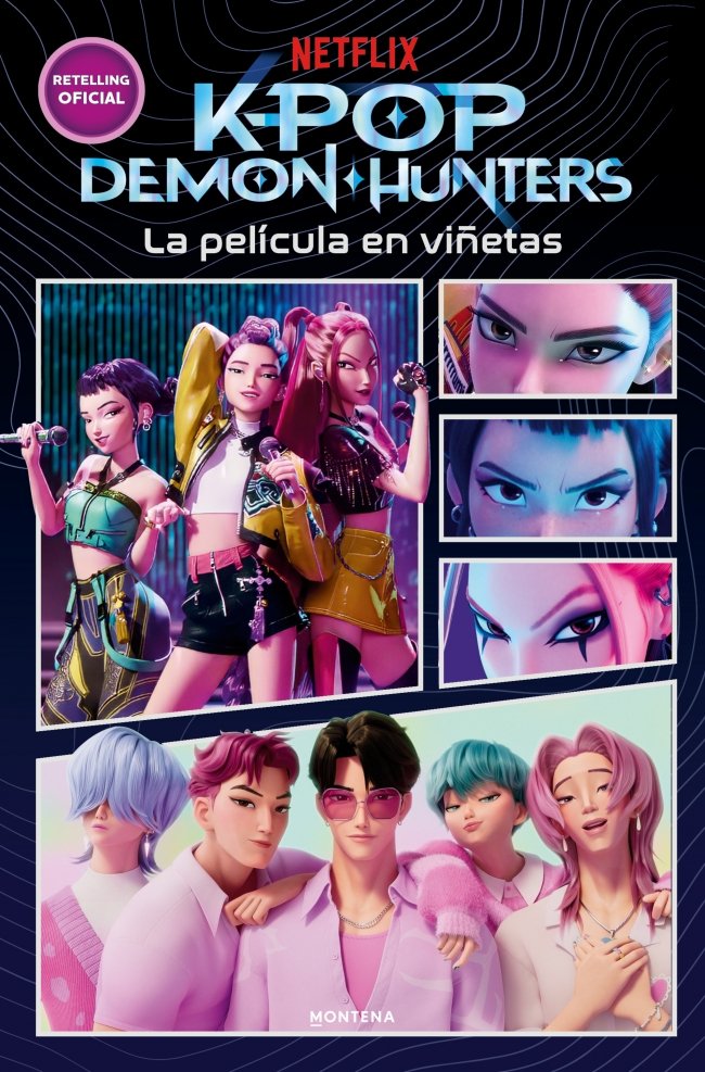 KPOP DEMON HUNTERS - LA PELÍCULA EN VIÑETAS