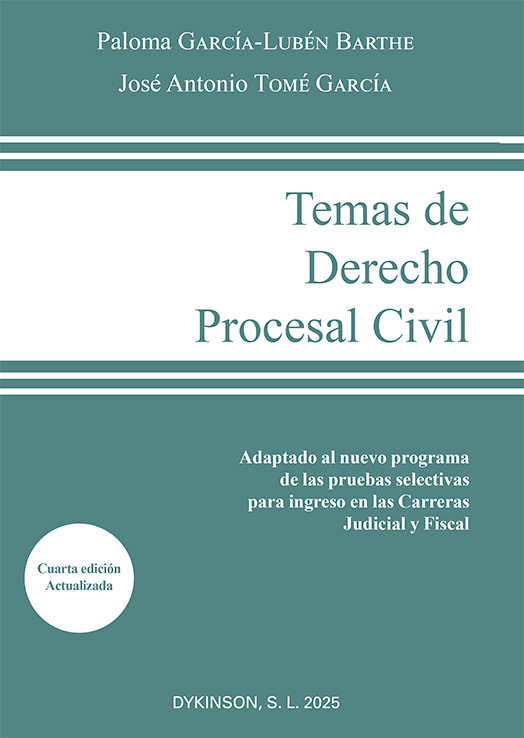 TEMAS DE DERECHO PROCESAL CIVIL