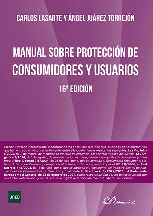MANUAL SOBRE PROTECCIÓN DE CONSUMIDORES Y USUARIOS