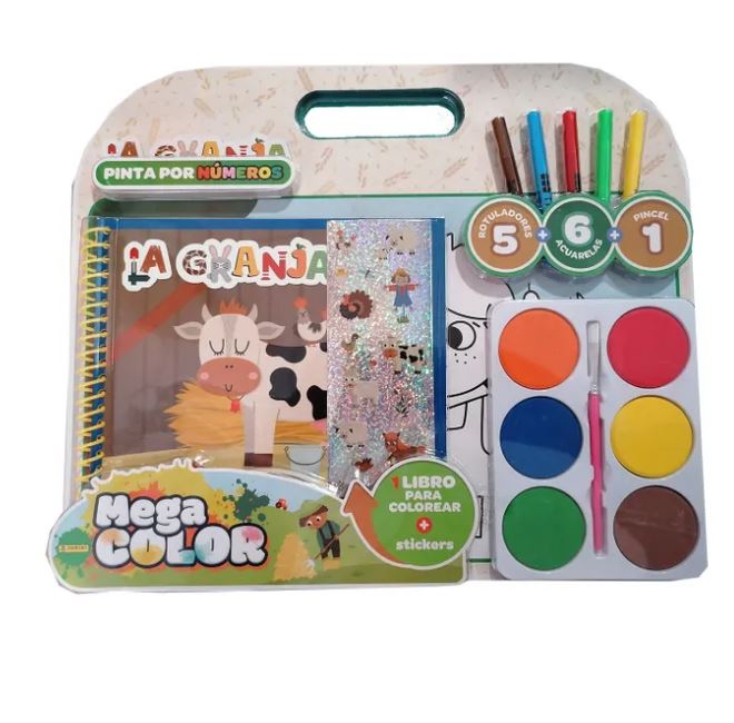 PINTA POR NUMEROS - LA GRANJA