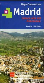 MAPA COMARCAL DE MADRID 2. CUENCA ALTA DEL MANZANARES